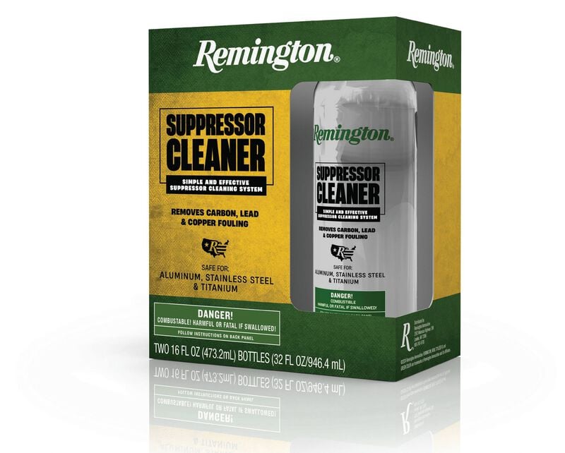 Remington Suppressor Cleaning Fluid, Suppressed Firearm, 2 Per Pack